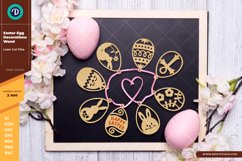 Easter Egg Laser Cut SVG - Easter Egg SVG Product Image 2