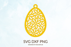 Easter egg ornament | Easter egg svg Product Image 1