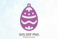 Easter egg ornament | Easter egg svg Product Image 1