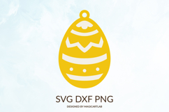 Easter egg ornament | Easter egg svg Product Image 1