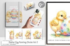 Easter Egg Painting Digital Paper Product Image 1