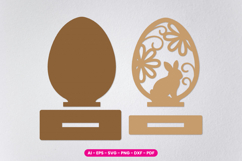 Easter Egg Stand Laser Cut SVG Product Image 2