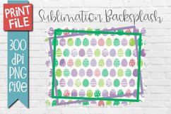 Easter Egg Sublimation Backsplash