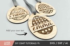 Laser Easter Tags SVG Product Image 2