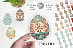 Easter Egg Sticker Product Image 1