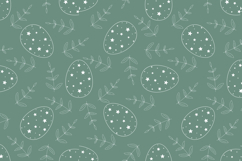 Easter eggs prints | seamless pattern|digital paper Product Image 4
