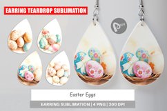 Earring Teardrop Easter Eggs Product Image 1