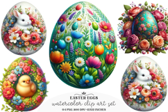 Easter eggs clipart - Easter Eggs Png Product Image 1