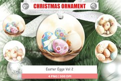 Christmas Ornaments Easter Eggs Product Image 1
