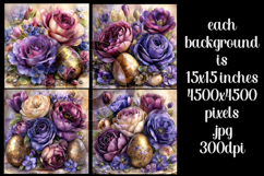 Easter Background, Easter Flowers, Spring Backgrounds, s10 Product Image 2