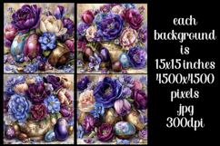 Easter Background, Easter Flowers, Spring Backgrounds, s2 Product Image 2
