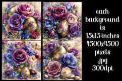 Easter Background, Easter Flowers, Spring Backgrounds, s20 Product Image 2