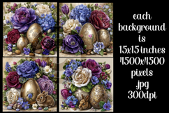 Easter Background, Easter Flowers, Spring Backgrounds, s21 Product Image 2