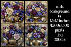 Easter Background, Easter Flowers, Spring Backgrounds, s26 Product Image 2