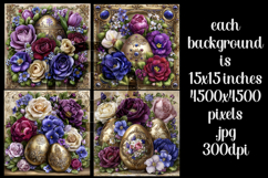 Easter Background, Easter Flowers, Spring Backgrounds, s27 Product Image 2