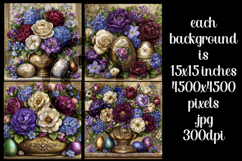 Easter Background, Easter Flowers, Spring Backgrounds, s28 Product Image 2