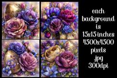 Easter Background, Easter Flowers, Spring Backgrounds, s3 Product Image 2