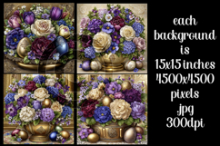 Easter Background, Easter Flowers, Spring Backgrounds, s32 Product Image 2