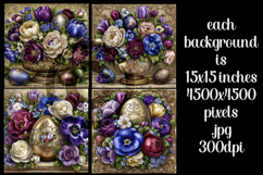 Easter Background, Easter Flowers, Spring Backgrounds, s35 Product Image 2