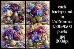 Easter Background, Easter Flowers, Spring Backgrounds, s37 Product Image 2