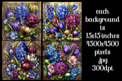 Easter Background, Easter Flowers, Spring Backgrounds, s40 Product Image 2