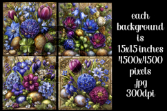 Easter Background, Easter Flowers, Spring Backgrounds, s41 Product Image 2