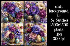 Easter Background, Easter Flowers, Spring Backgrounds, s48 Product Image 2
