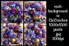 Easter Background, Easter Flowers, Spring Backgrounds, s51 Product Image 2