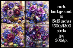 Easter Background, Easter Flowers, Spring Backgrounds, s53 Product Image 2