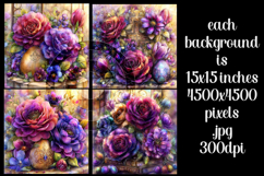 Easter Background, Easter Flowers, Spring Backgrounds, s56 Product Image 2