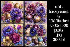 Easter Background, Easter Flowers, Spring Backgrounds, s7 Product Image 2