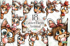 Easter Farm Animal Bundle Product Image 1