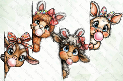 Easter Farm Animal Clipart Product Image 1