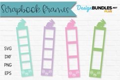 Easter Filmstrip Frames Bunny Scrapbook Frames