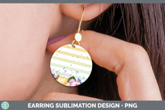 GorgeousEaster Round Earrings design.
