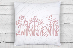 Easter Flowers Cutting file SVG DXF Product Image 5