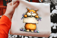 Easter Funny Cat Clipart Product Image 2