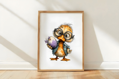 Easter Funny Duck Clipart Product Image 3