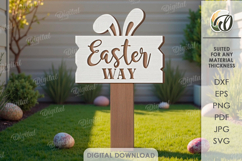 3D Easter Garden Signs Bundle Laser Cut. Garden Decor SVG Product Image 11