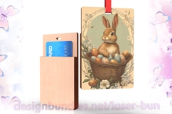 Easter Gift Card Holder Laser Cut and Sublimation Files Product Image 2