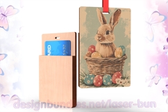 Easter Gift Card Holder Laser Cut and Sublimation Files Product Image 3