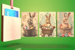 Easter Gift Card Holder Laser Cut and Sublimation Files Product Image 1