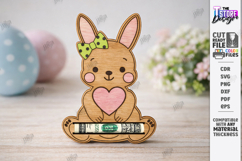 Easter Money Holder Laser Cut | Spring Gift Tag | Holiday Product Image 1