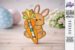 Easter Money Holder Laser Cut Bundle | Spring Gift Tags SVG Product Image 4