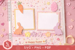Easter Gift Tag Paper Craft Templates SVG PNG PDF Product Image 5