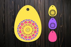 Easter Papercut gift tags. Paper Cut Easter Tags. Easter SVG Product Image 2