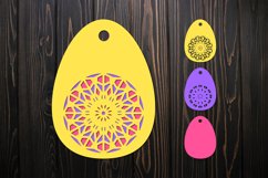 Easter Papercut gift tags. Paper Cut Easter Tags. Easter SVG Product Image 3