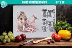 Pink Easter Glass Cutting Boards Kitchen Conversion Product Image 1