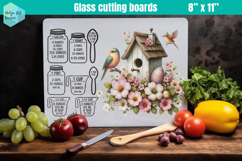 Pink Easter Glass Cutting Boards Kitchen Conversion Product Image 1