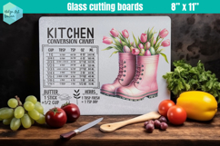 Pink Easter Glass Cutting Boards Kitchen Conversion Product Image 1